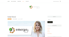 Desktop Screenshot of blog.emerge2.com